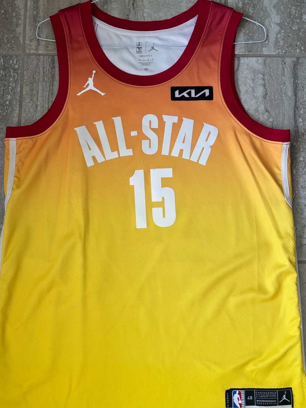 Nikola Jokic 15 Denver Nuggets
2023 NBA All-Star Men Jersey - Orange